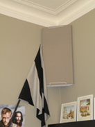 Absoflex Corner produkt som d&auml;mpar basljuden.